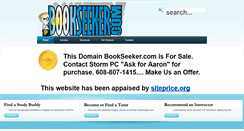 Desktop Screenshot of bookseeker.com